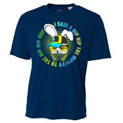 Hippity Hip Hop Bunny Cooling Performance Crew T-Shirt