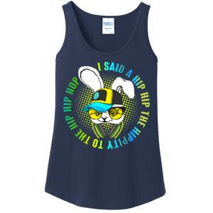 Hippity Hip Hop Bunny Ladies Essential Tank