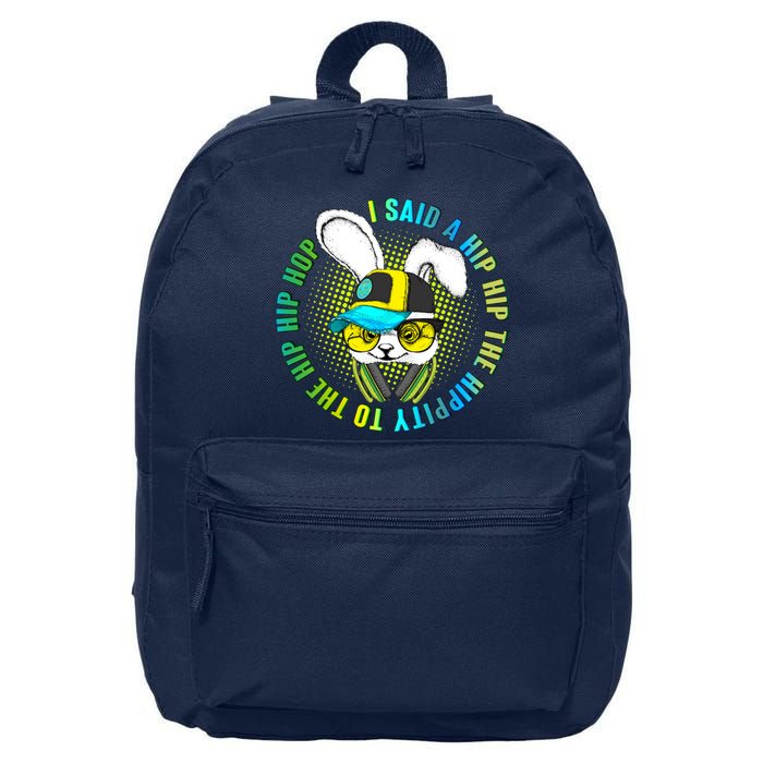 Hippity Hip Hop Bunny 16 in Basic Backpack