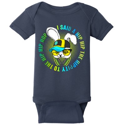 Hippity Hip Hop Bunny Baby Bodysuit