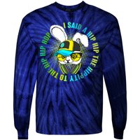 Hippity Hip Hop Bunny Tie-Dye Long Sleeve Shirt