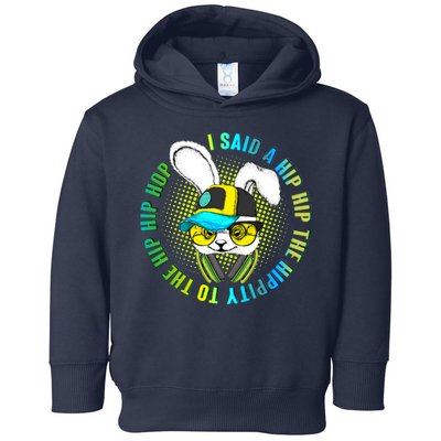 Hippity Hip Hop Bunny Toddler Hoodie