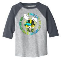 Hippity Hip Hop Bunny Toddler Fine Jersey T-Shirt