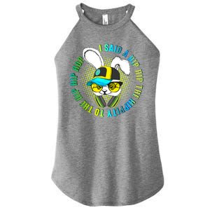 Hippity Hip Hop Bunny Women's Perfect Tri Rocker Tank