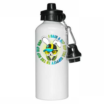 Hippity Hip Hop Bunny Aluminum Water Bottle