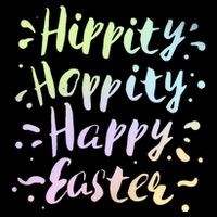 Hippity Hoppity Happy Easter Sustainable Bucket Hat