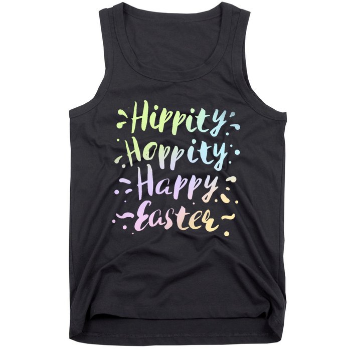 Hippity Hoppity Happy Easter Tank Top