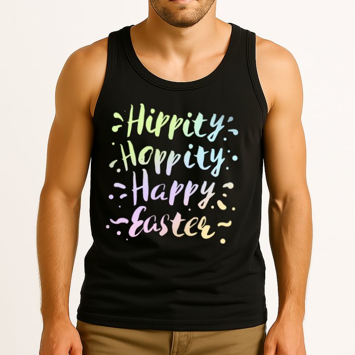 Hippity Hoppity Happy Easter Tank Top