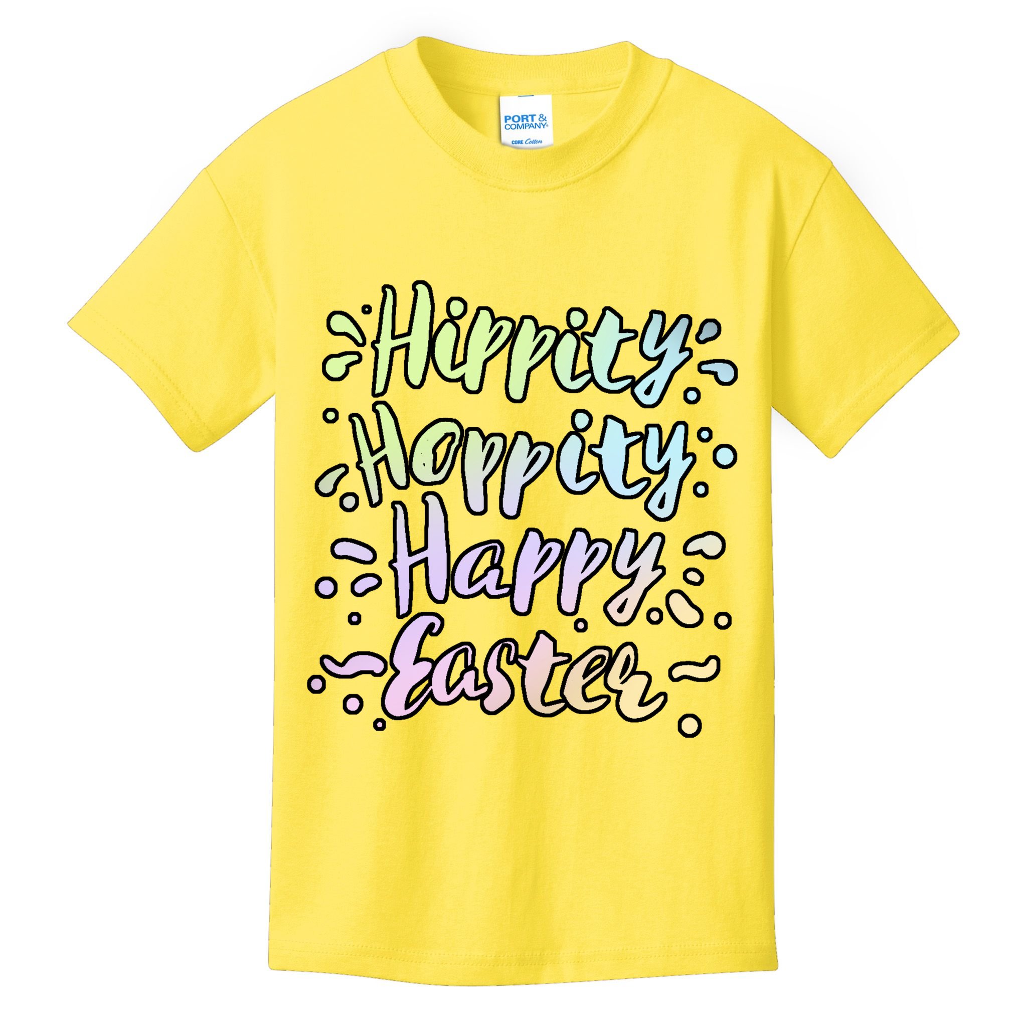 Hippity Hoppity Happy Easter Kids T-Shirt