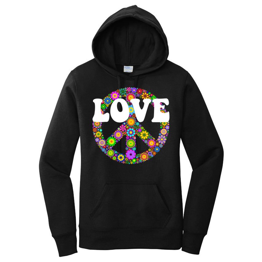 Hippy Love Women's Pullover Hoodie
