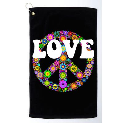 Hippy Love Golf Towel