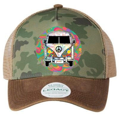 Hippy Van  Legacy Tie Dye Trucker Hat