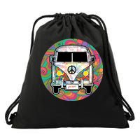 Hippy Van  Drawstring Bag