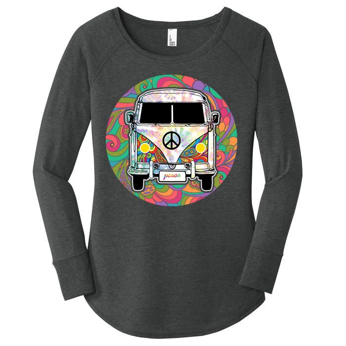 Hippy Van  Women's Perfect Tri Tunic Long Sleeve Shirt