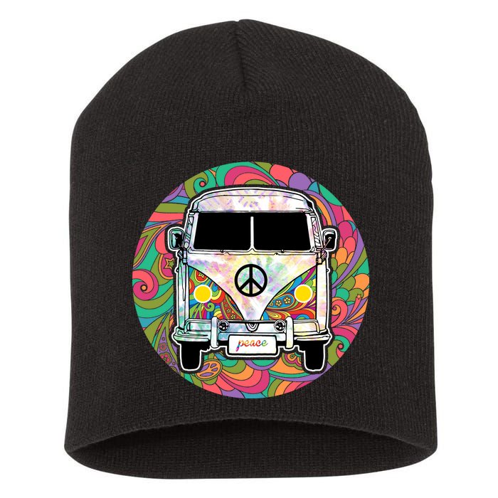 Hippy Van  Short Acrylic Beanie