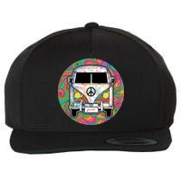 Hippy Van  Wool Snapback Cap