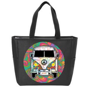 Hippy Van  Zip Tote Bag