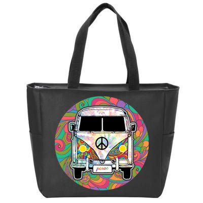 Hippy Van  Zip Tote Bag