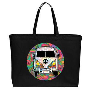 Hippy Van  Cotton Canvas Jumbo Tote