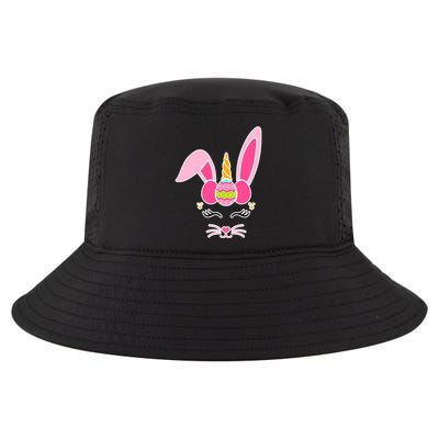 Hipster Bunnycorn Easter Bunny Unicorn Cool Comfort Performance Bucket Hat