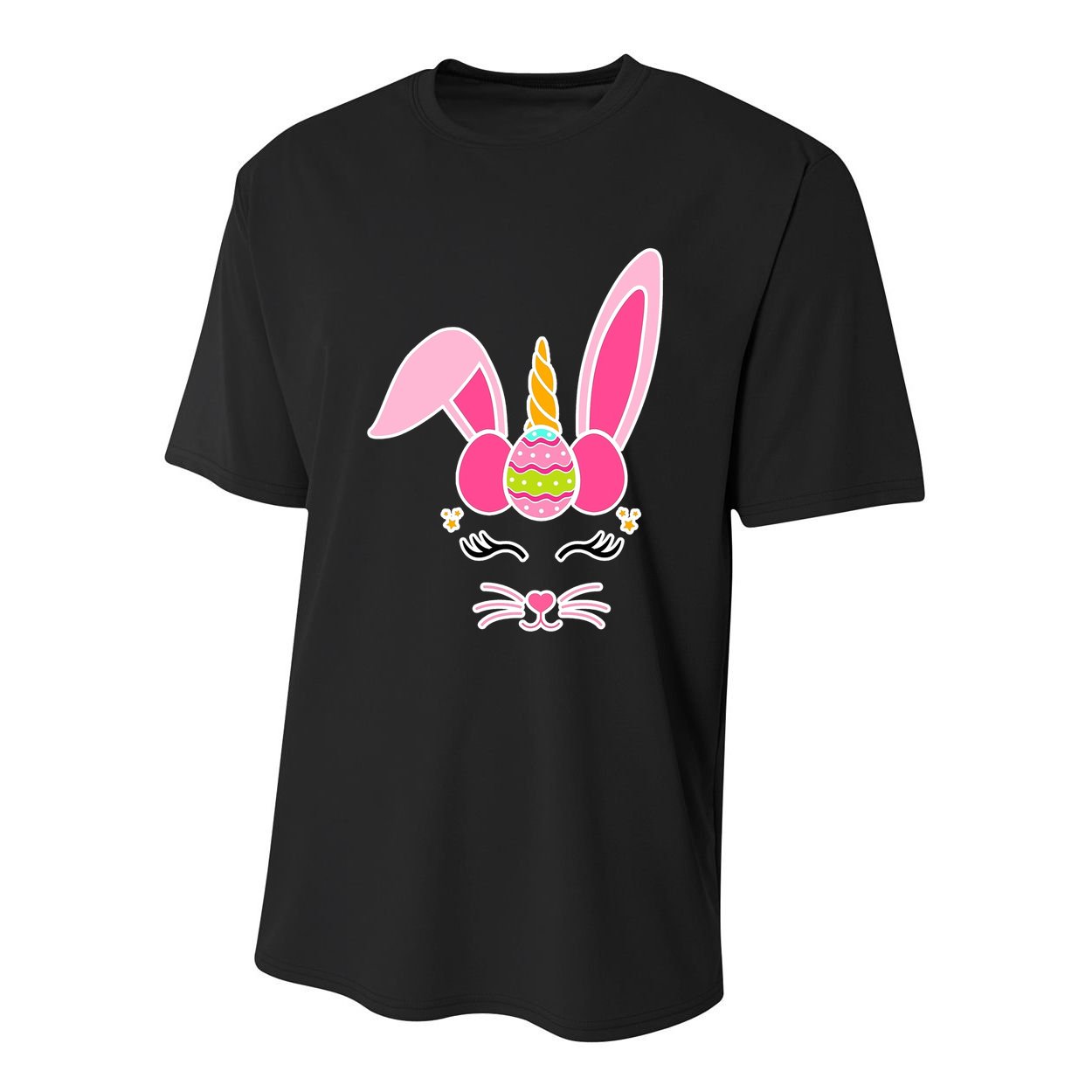 Hipster Bunnycorn Easter Bunny Unicorn Youth Performance Sprint T-Shirt