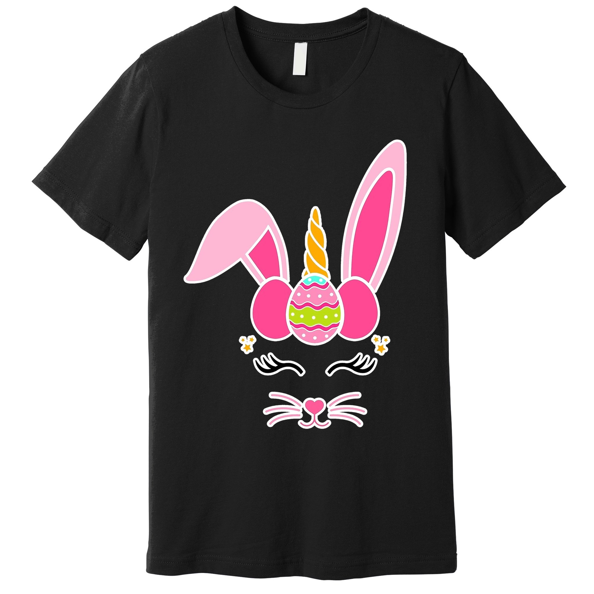 Hipster Bunnycorn Easter Bunny Unicorn Premium T-Shirt