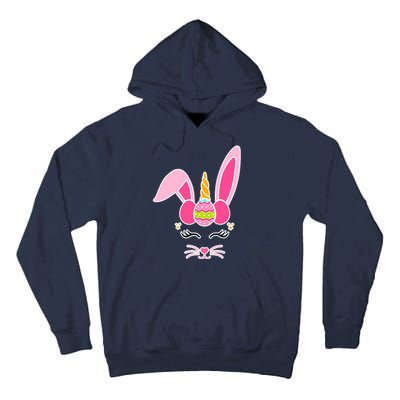 Hipster Bunnycorn Easter Bunny Unicorn Tall Hoodie