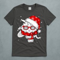Hipster Christmas Cat T-Shirt