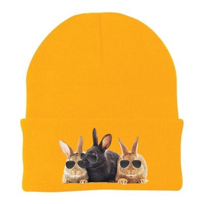 Hipster Cool Rabbit Knit Cap Winter Beanie