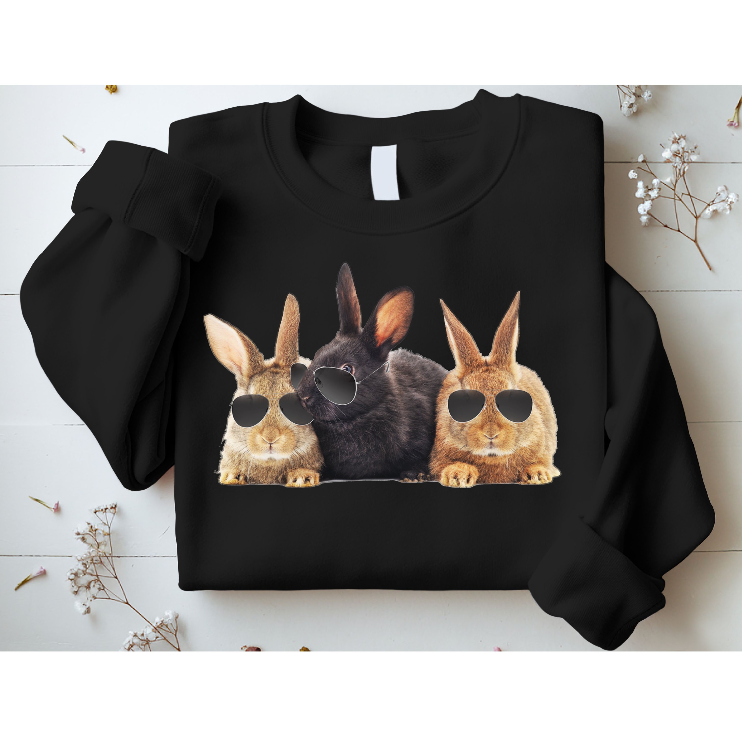 Hipster Cool Rabbit Sweatshirt
