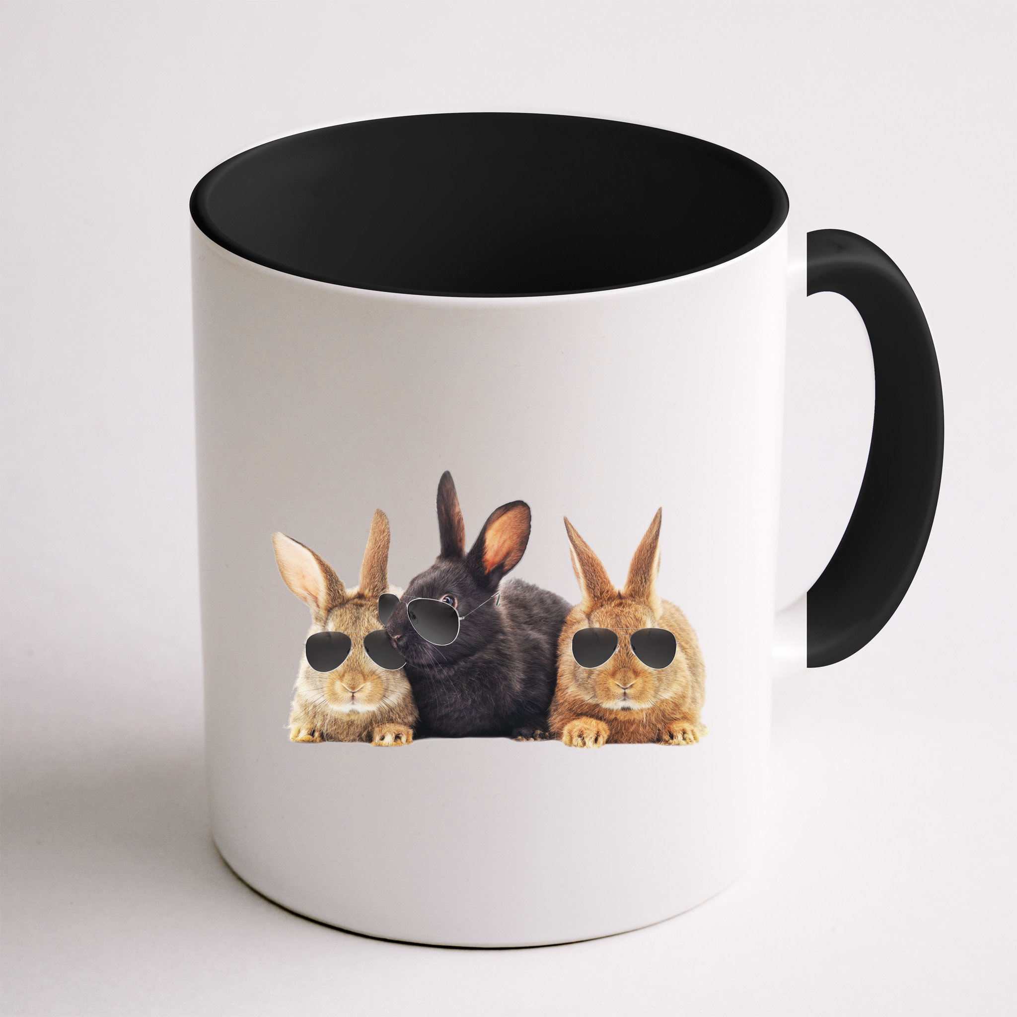 Hipster Cool Rabbit Mug