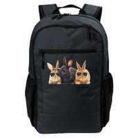 Hipster Cool Rabbit Daily Commute Backpack