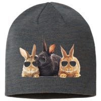 Hipster Cool Rabbit Sustainable Beanie