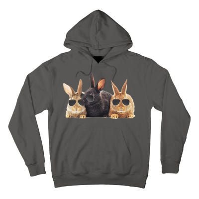 Hipster Cool Rabbit Tall Hoodie