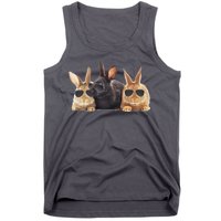 Hipster Cool Rabbit Tank Top