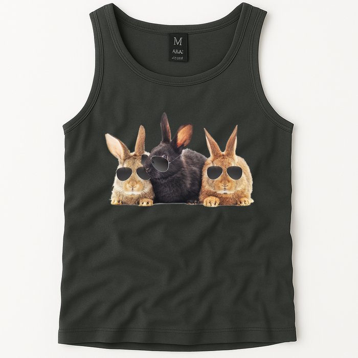 Hipster Cool Rabbit Tank Top