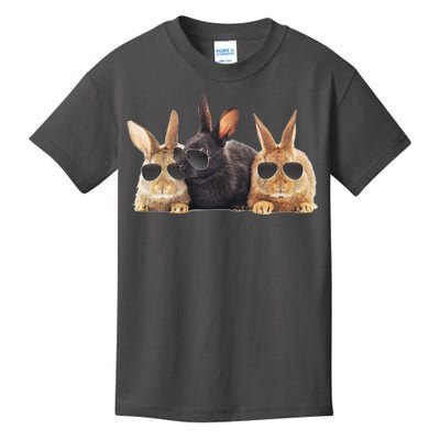 Hipster Cool Rabbit Kids T-Shirt