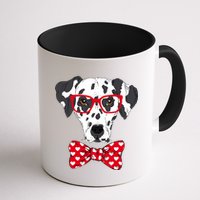 Hipster Dog Dalmatian Mug
