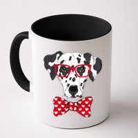 Hipster Dog Dalmatian Mug