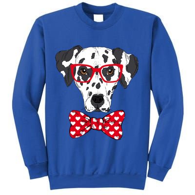 Hipster Dog Dalmatian Sweatshirt