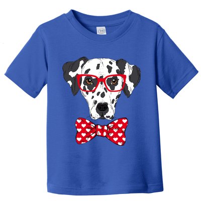 Hipster Dog Dalmatian Toddler T-Shirt