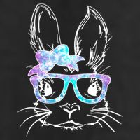 Hipster Easter Bunny Floral Cool Comfort Performance Bucket Hat