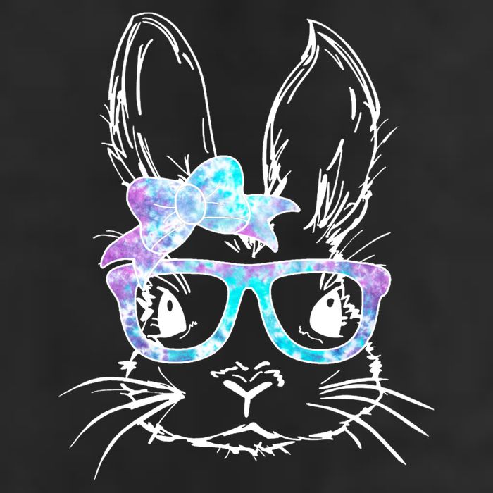 Hipster Easter Bunny Floral Cool Comfort Performance Bucket Hat