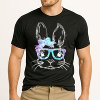 Hipster Easter Bunny Floral Cooling Performance Crew T-Shirt