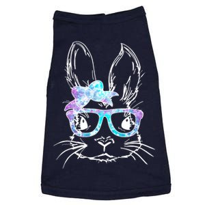 Hipster Easter Bunny Floral Doggie Tank