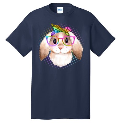 Hipster Rabbit Cute Easter Bunny Tall T-Shirt