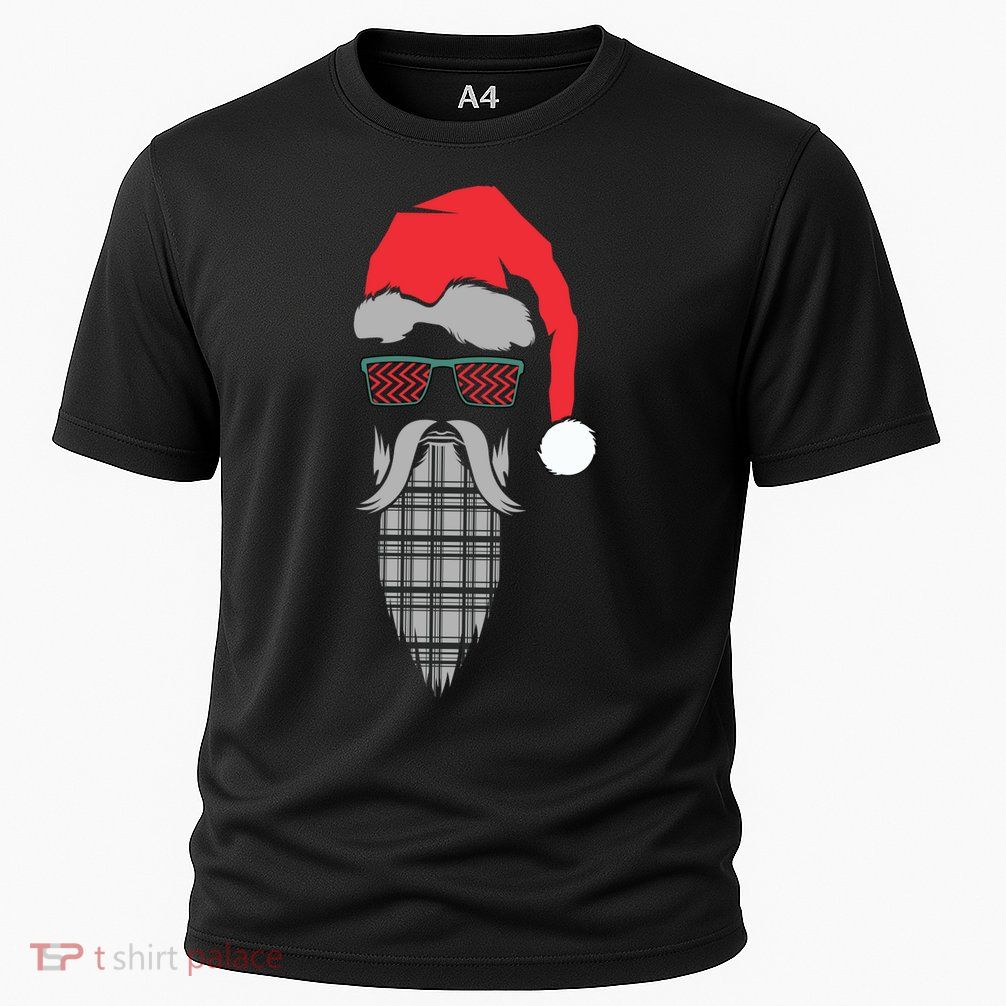 Hipster Santa Claus Performance Shirt