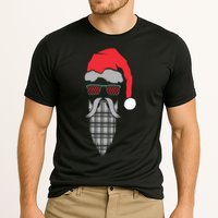 Hipster Santa Claus Cooling Performance Crew T-Shirt
