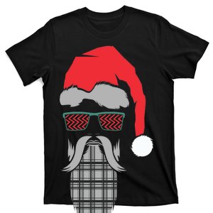 Hipster Santa Claus T-Shirt