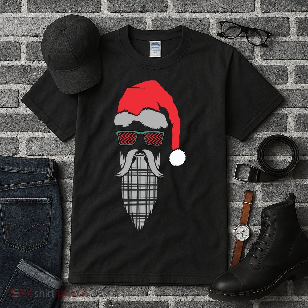 Hipster Santa Claus Tall T-Shirt